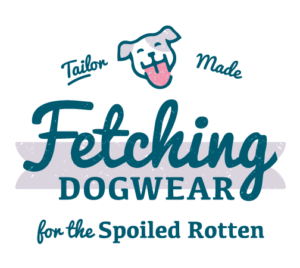Smiling dog Fetching Dogwear logo